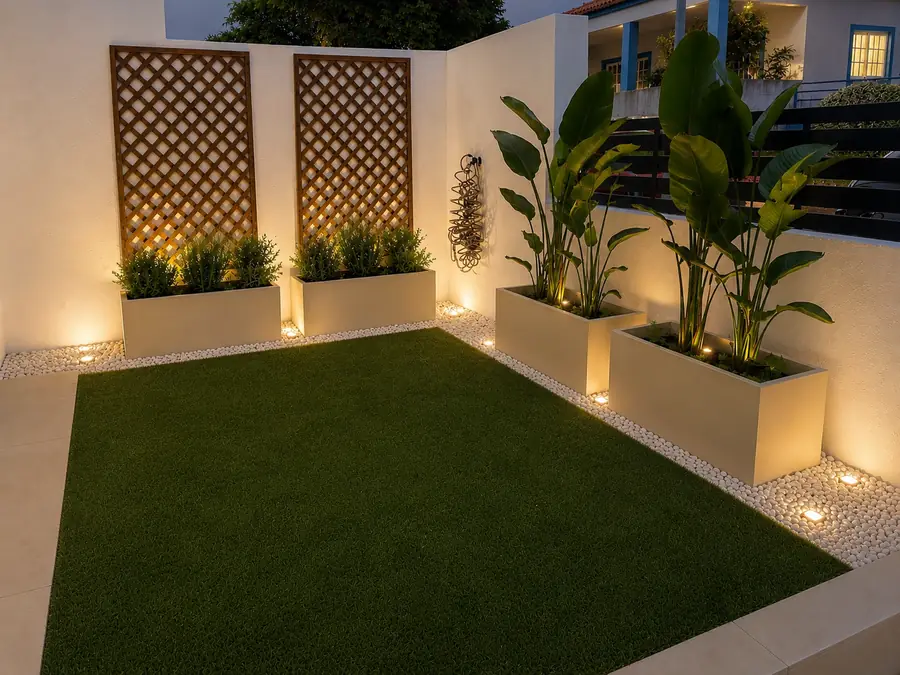 Terraço do projeto Liroa